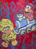 All Board With Baby Elmo & Big Bird