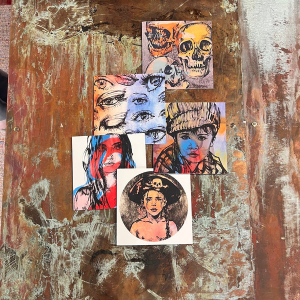 Boxed Gift Card Set in Archival designs