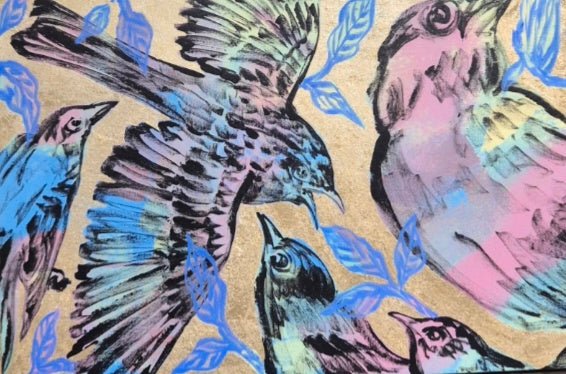 Birds and Blooms