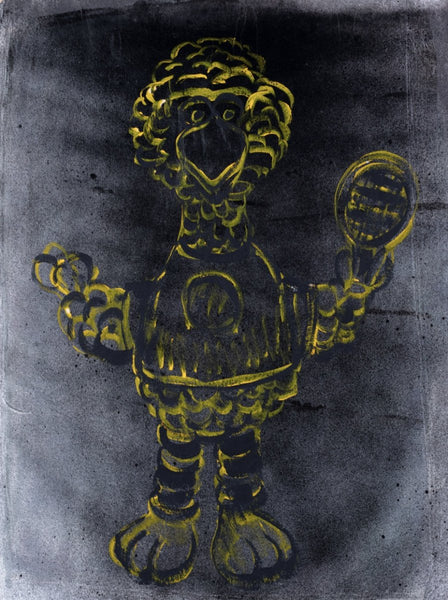 Big Bird Plays Tennis