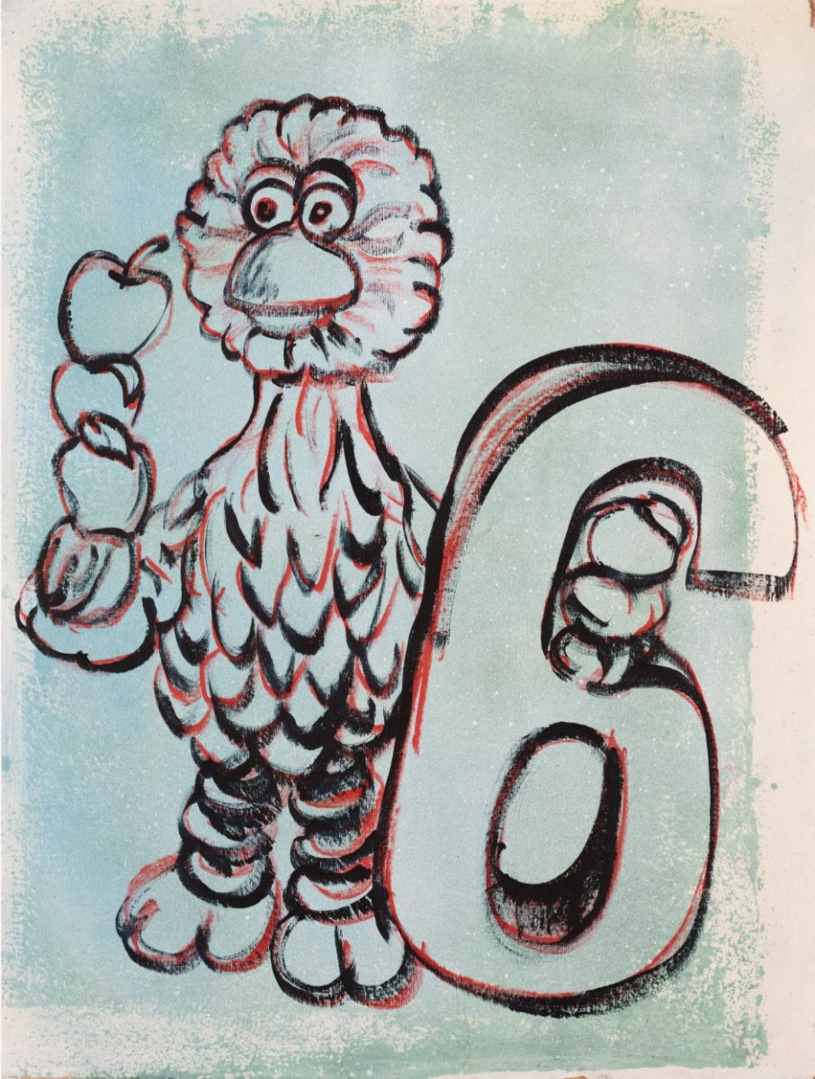 Big Bird has 6 Apples