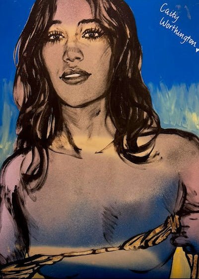 Limited Edition Print of Caitlin Worthington