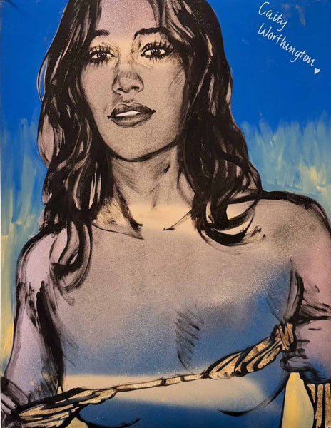 Limited Edition Print of Caitlin Worthington