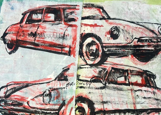 Car diptych II