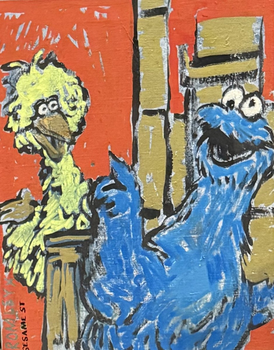 Cookie Monster & Big Bird