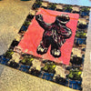 'COOKIE MONSTER' VELVET THROW