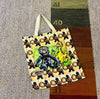 'GROVER & BIG BIRD' VELVET TOTE BY DAVID BROMLEY