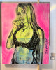 'Emily 6' David Bromley. Acrylic on canvas. 146 cm x 114 cm.