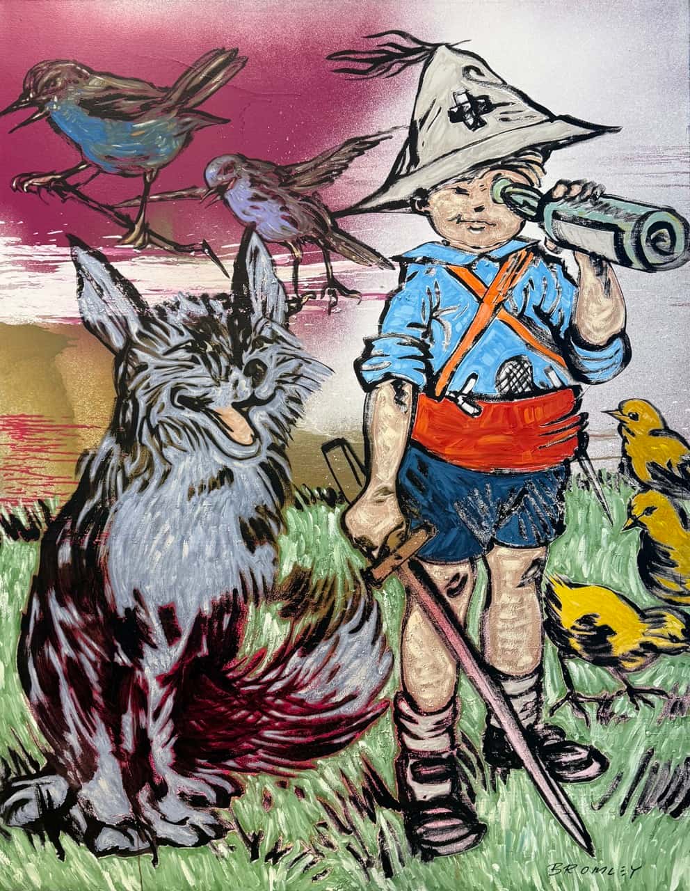Searching for Adventure with Mr wolf