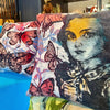 'Imagination' Velvet Cushion by Bromley Studio. 60 x 60cm