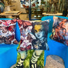 'Imagination' Velvet Cushion by Bromley Studio. 60 x 60cm