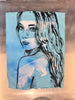 Laura On Blue