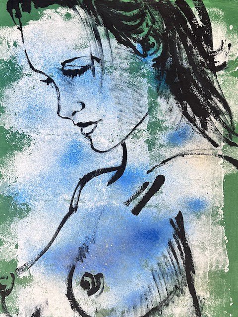 Romy On Green