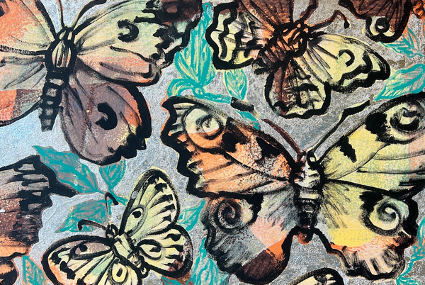 Taking Flight Amongst Blooms III