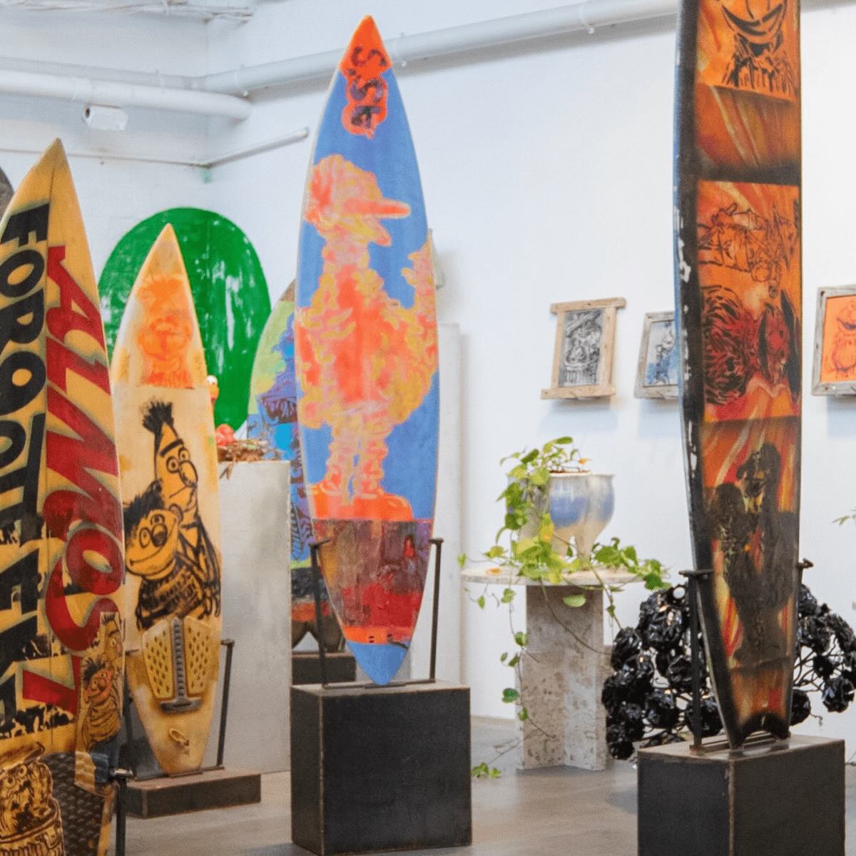 Sesame Street x Bromley Surfboard