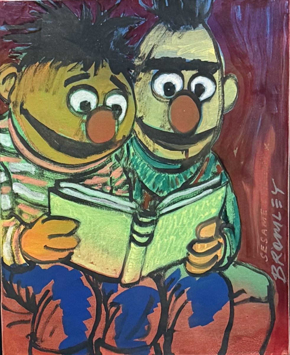 Story time with Bert & Ernie