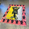 'SUPER GROVER' VELVET THROW